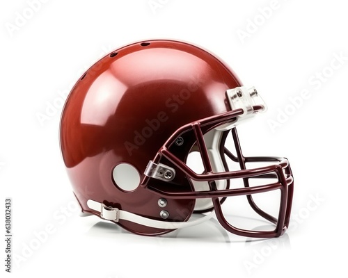 American football helmet isolated