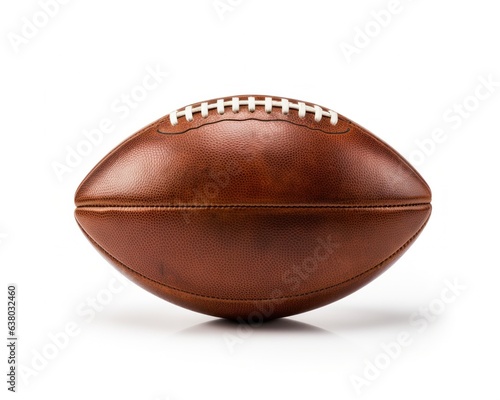 American football ball isolated