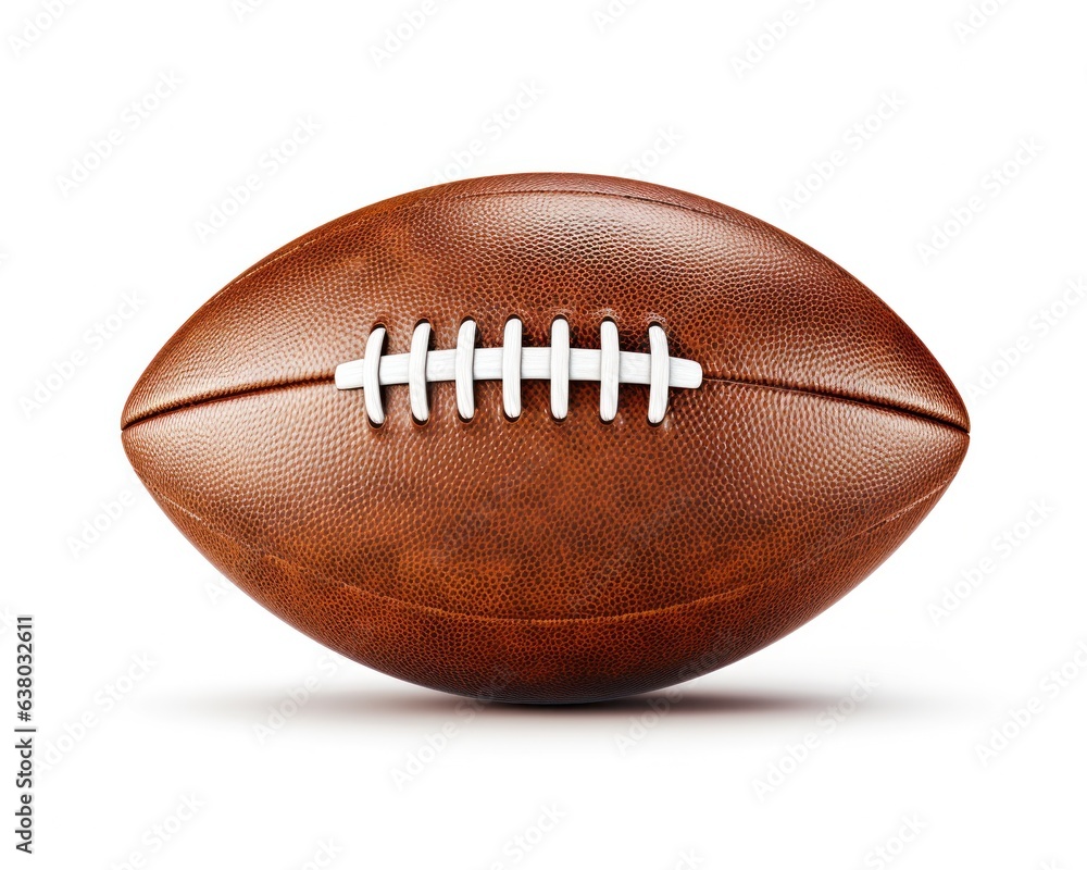 American football ball isolated American football ball isolated
