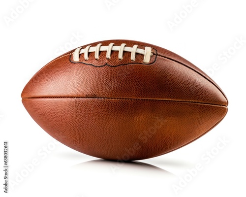 American football ball isolated
