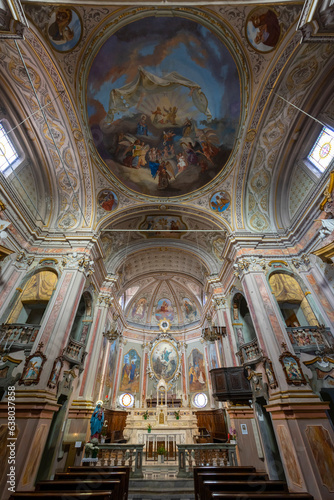 San Bernardino church  Canale  Piedmont  Italy