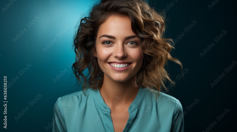 portrait of a vivacious successful girl portrait of a vivacious successful girl