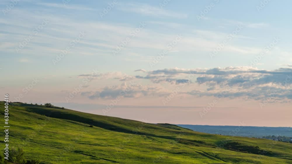 sunrise sky timelapse colorful sunlight shines on wide angle panoramic view in the sky. morning beautiful moment when sunlight reflexed on soft clouds contrast horizontal and green landscape sunrise sky timelapse colorful sunlight shines on wide angle panoramic view in the sky. morning beautiful moment when sunlight reflexed on soft clouds contrast horizontal and green landscape