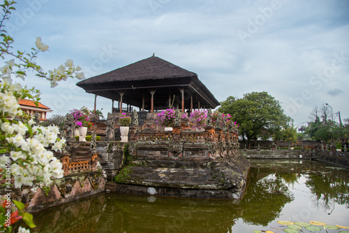 The Palace of Klungkung on the Indonesian holiday island of Bali photo