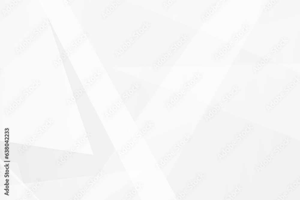 Obraz premium Abstract white and grey on light silver background modern design. Vector illustration EPS 10.
