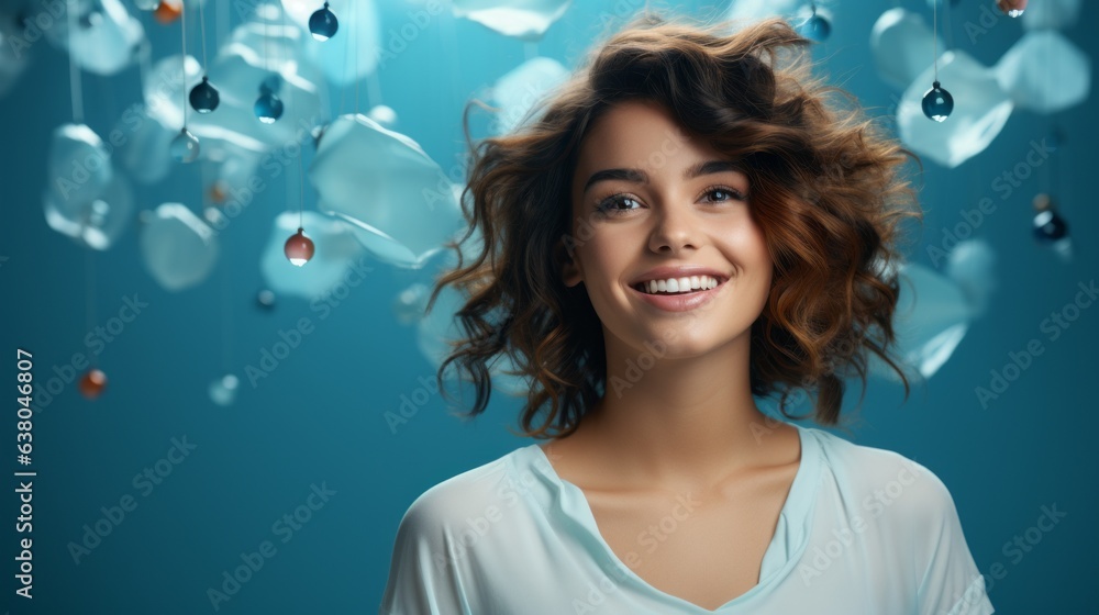 a girl's face filled with joy a girl's face filled with joy