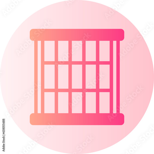 jail gradient icon
