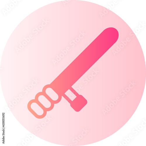 baton gradient icon
