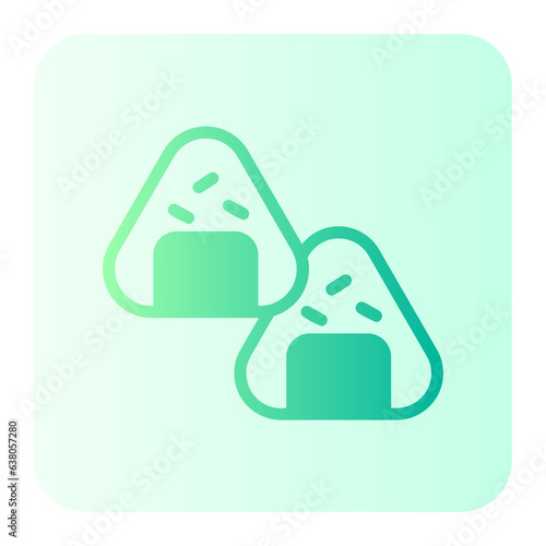 onigiri gradient icon
