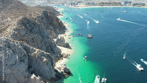 Los cabos, Baja California Sur, México, dron 4k
