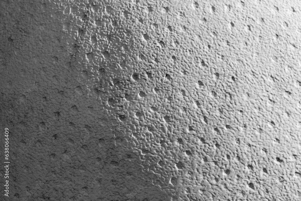 Fotografie Abstract texture of round uneven white surface