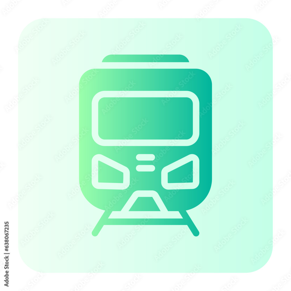 train gradient icon train gradient icon