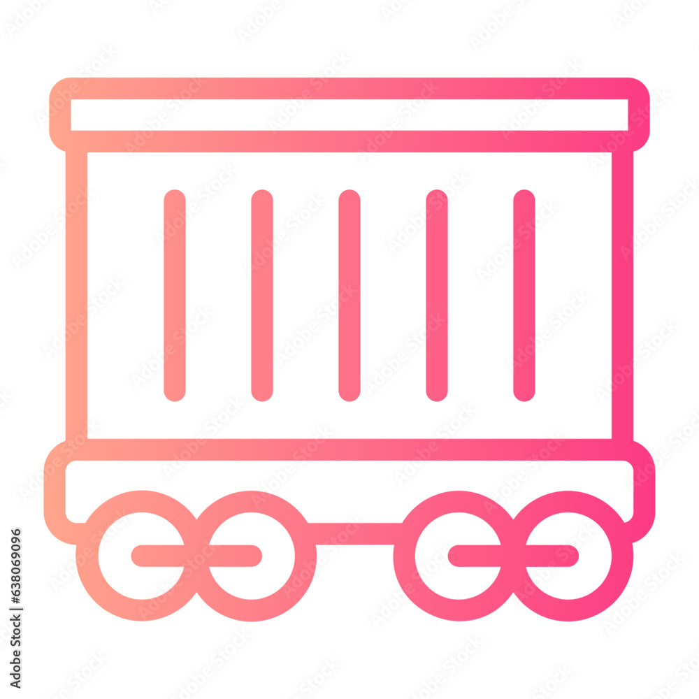 freight gradient icon freight gradient icon