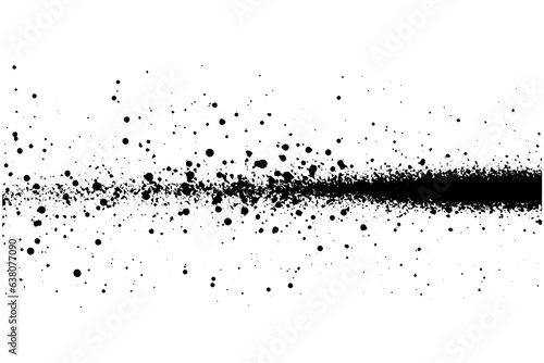 Gritty gravel texture. Gradient halftone  overlay backdrop. Monochrome abstract splattered design vector background.