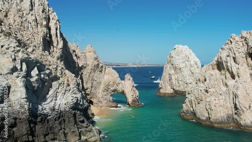 Los cabos, Baja California Sur, México, dron 4k