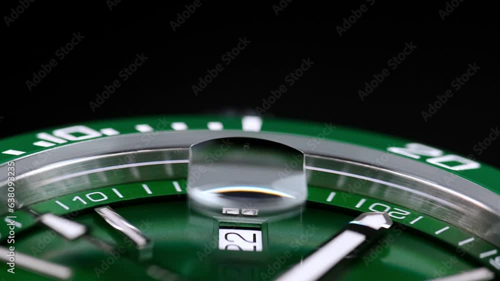 Stylish Luxury Man Wrist Watch With Moving Hand And Multiple Dials. Men ...