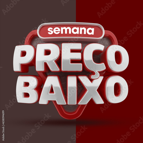 selo 3d ''low price week'' 