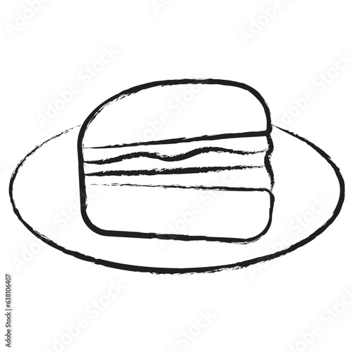 Hand drawn Sandwich icon © Icongeek26