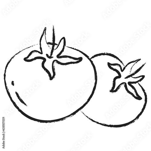 Hand drawn Tomato icon