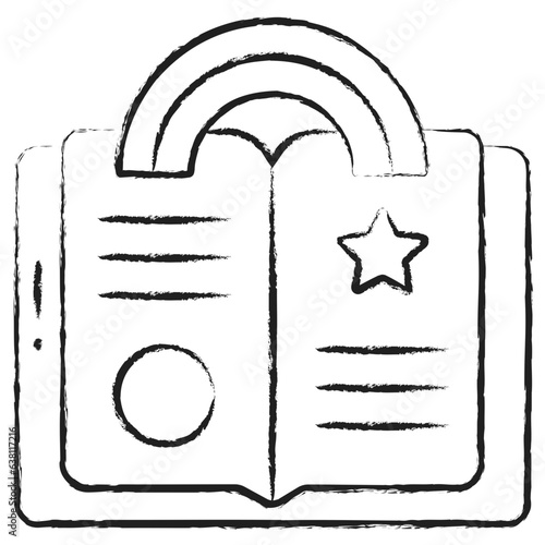 Hand drawn Storybook icon