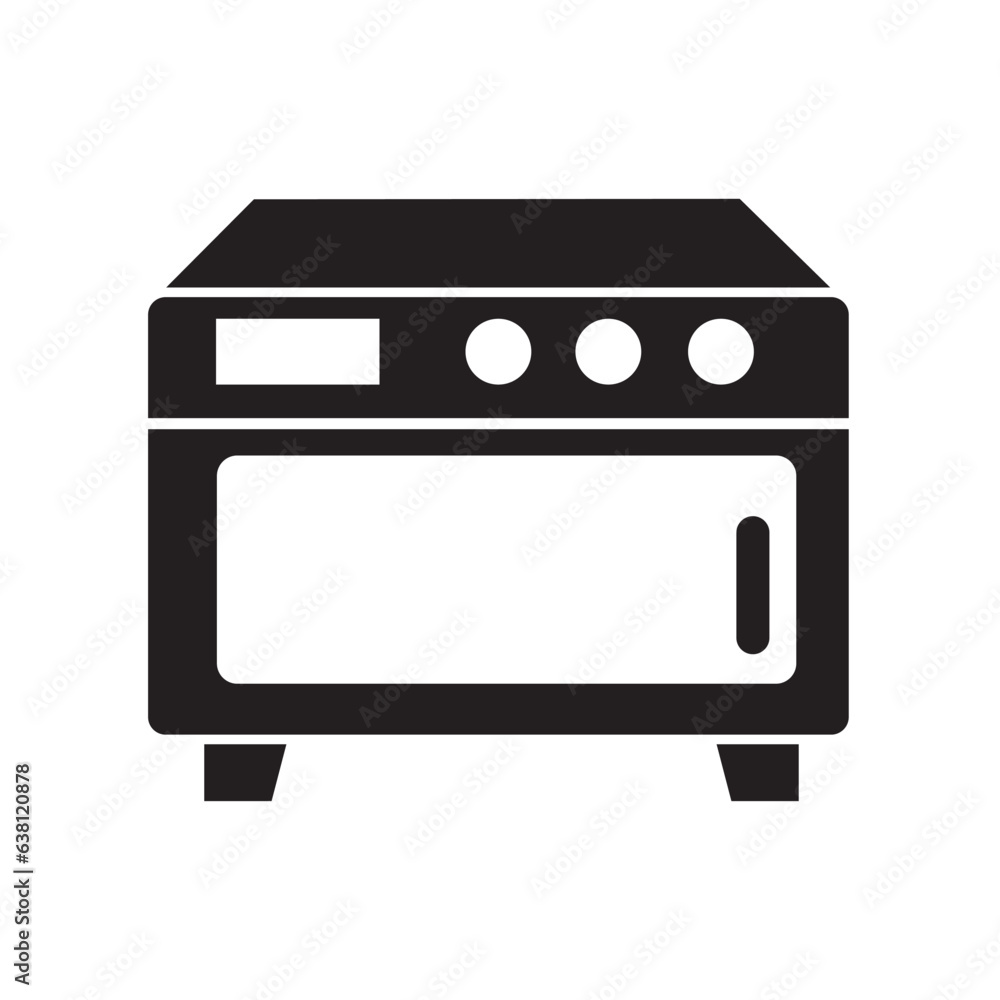 oven icon logo vector design template oven icon logo vector design template