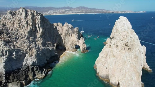 Los cabos, Baja California Sur, México, dron 4k
