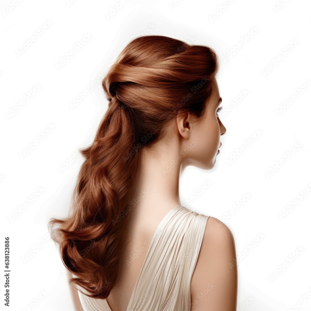 Timeless Elegance: A Brown-Haired Beauty in Twisted Sophistication generative ai Timeless Elegance: A Brown-Haired Beauty in Twisted Sophistication generative ai