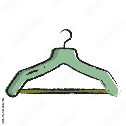 Hand drawn Hanger icon