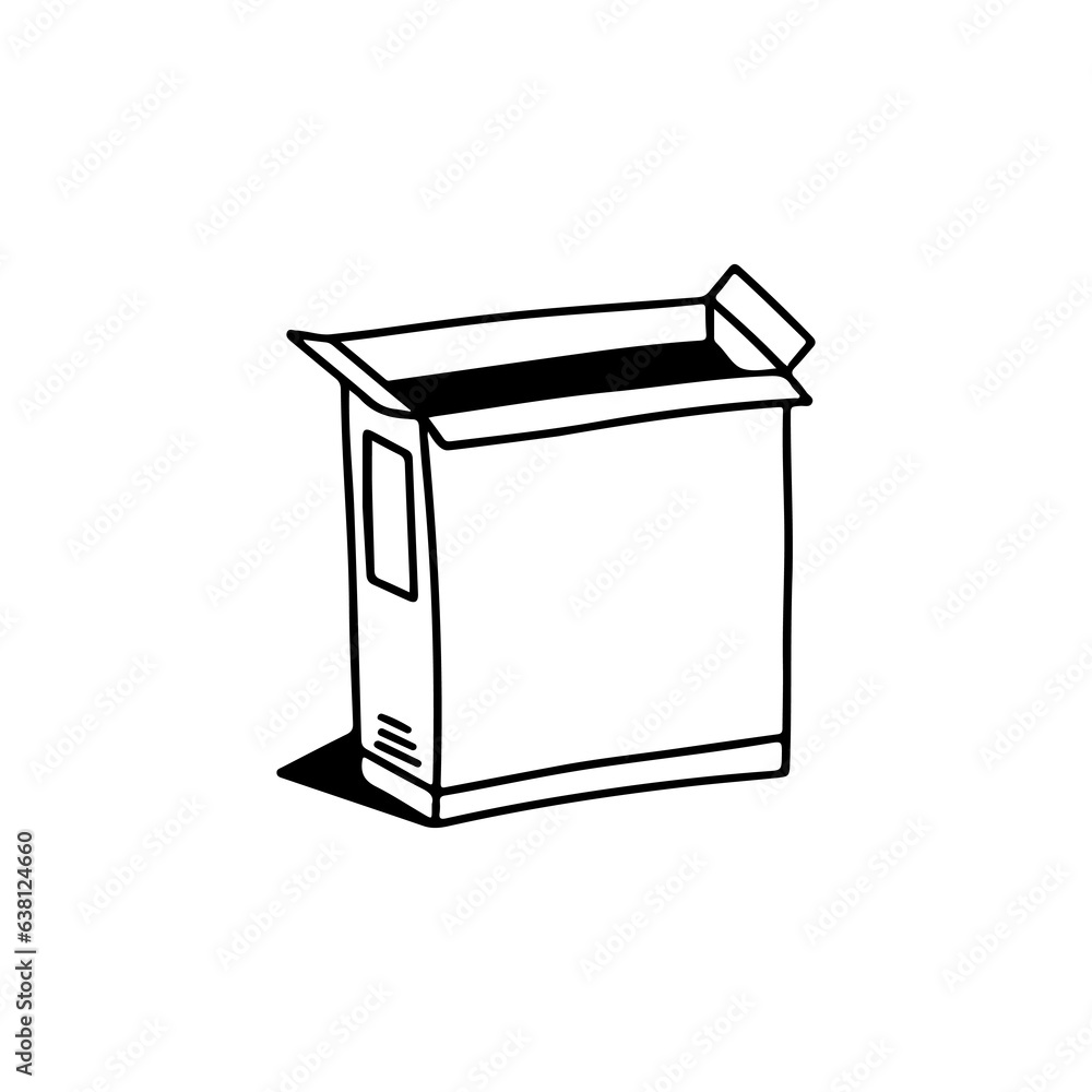 cereal box concept vector illustration cereal box concept vector illustration