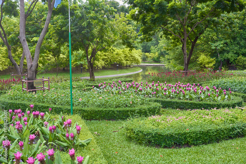 Photography Chatuchack city park in Bangkok, Thailand