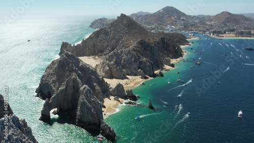 Los cabos, Baja California Sur, México, dron 4k