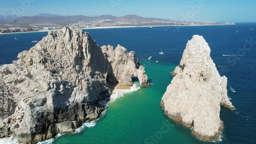 Los cabos, Baja California Sur, México, dron 4k