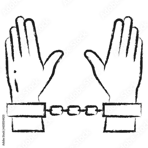Hand drawn Desk icon