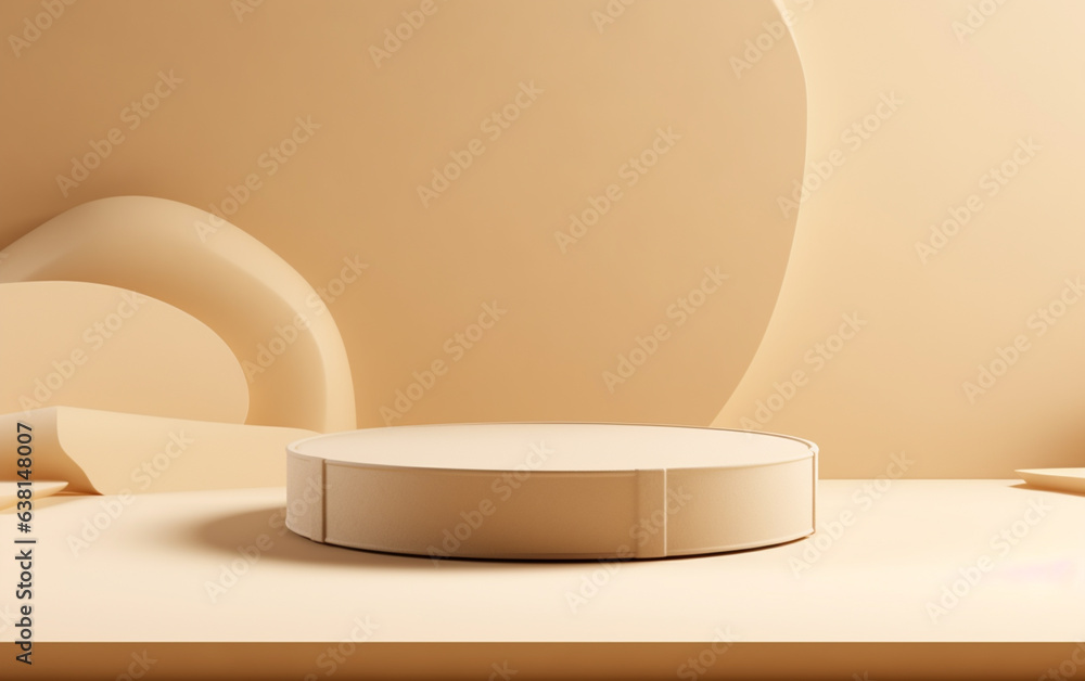 3d display product beige minimal scene with geometric podium platform. cylinder background vector 3d rendering with podium. stan 3d display product beige minimal scene with geometric podium platform. cylinder background vector 3d rendering with podium. stan