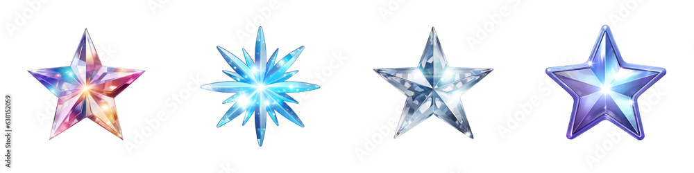 Obraz premium Shine Sparkle clipart collection, vector, icons isolated on transparent background