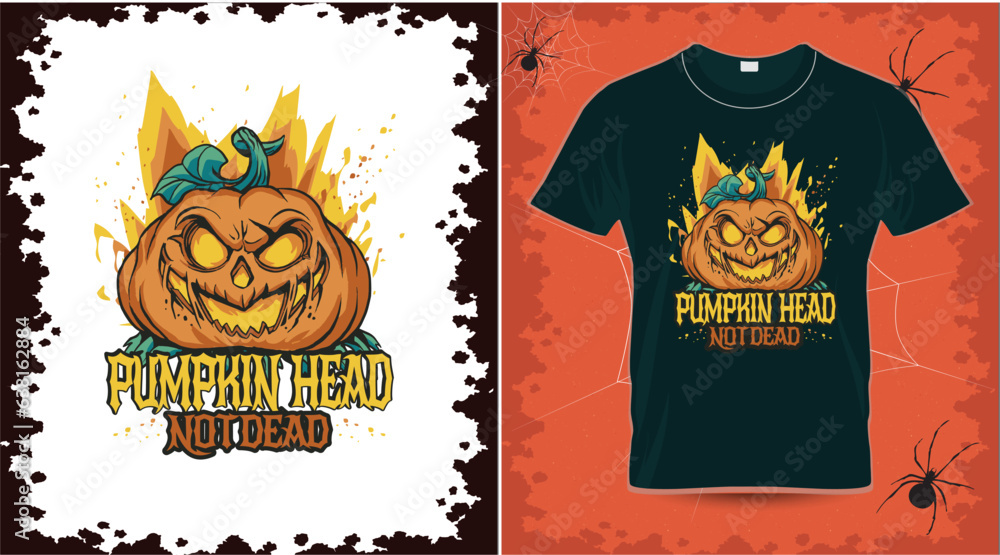 Pumpkin Head not Dead t-shirt Pumpkin Head not Dead t-shirt