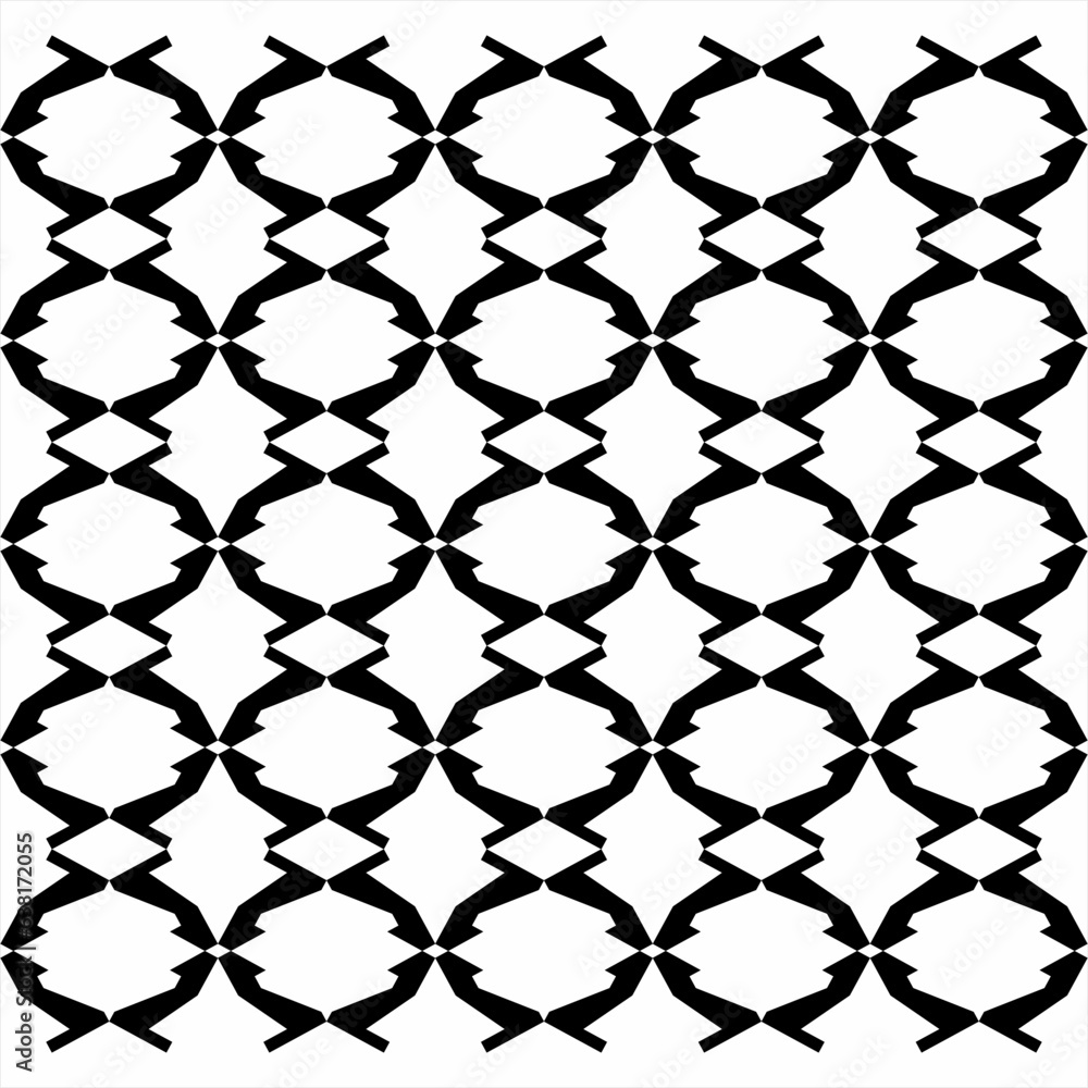 Fototapeta premium Seamless geometric abstract women's shoe design pattern. Used for design surfaces, fabrics, textiles.