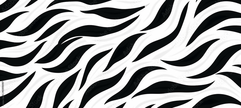 Obraz premium stripes pattern. black and white detailed and realistic texture. Monochrome seamless background. Raster copy