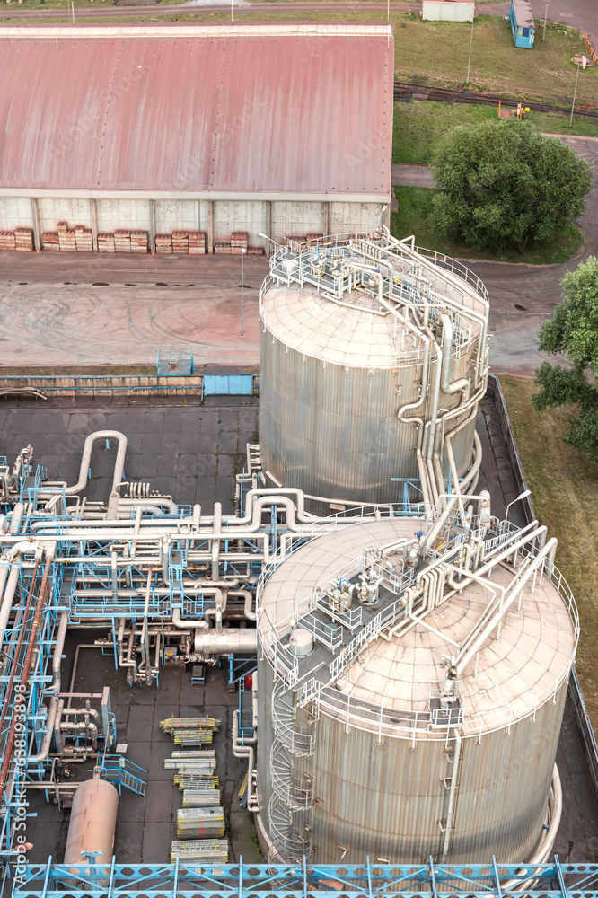 Gas terminal in Poland. Swinoujscie.