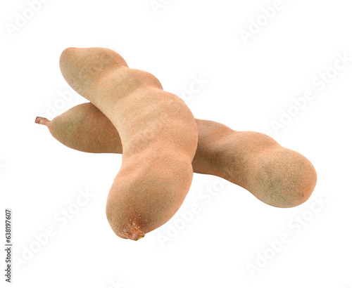 Giant tamarind on the tamarind tree branch, tamarind for cooking To taste sour food transparent png