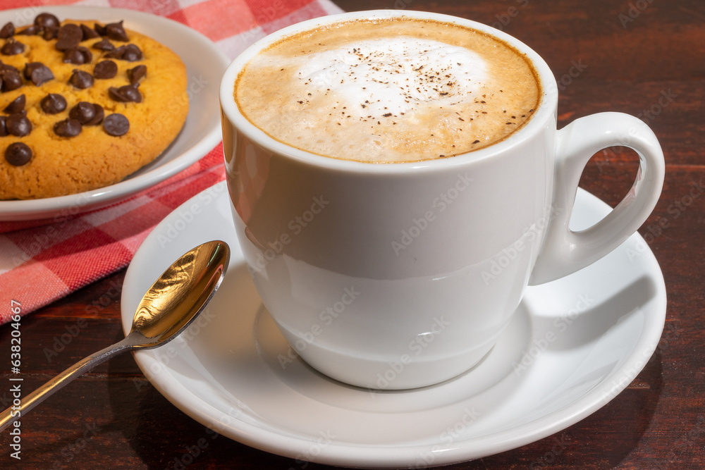 Coffee and cookie Coffee and cookie
