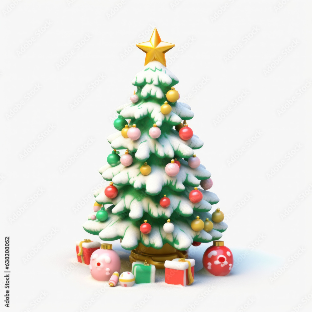 Christmas Tree, Merry Christmas (AI Generated) Christmas Tree, Merry Christmas (AI Generated)