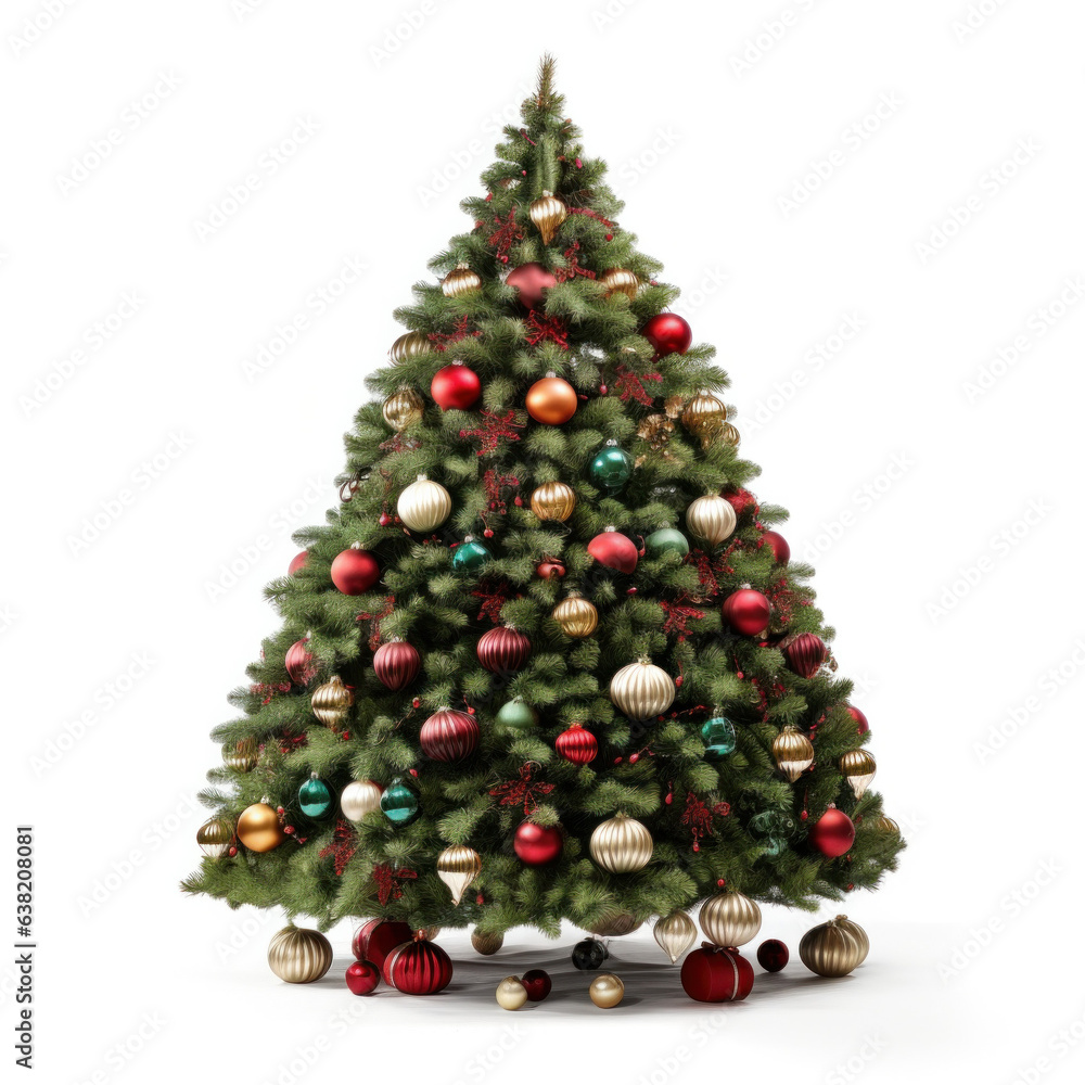 Christmas Tree, Merry Christmas (AI Generated) 