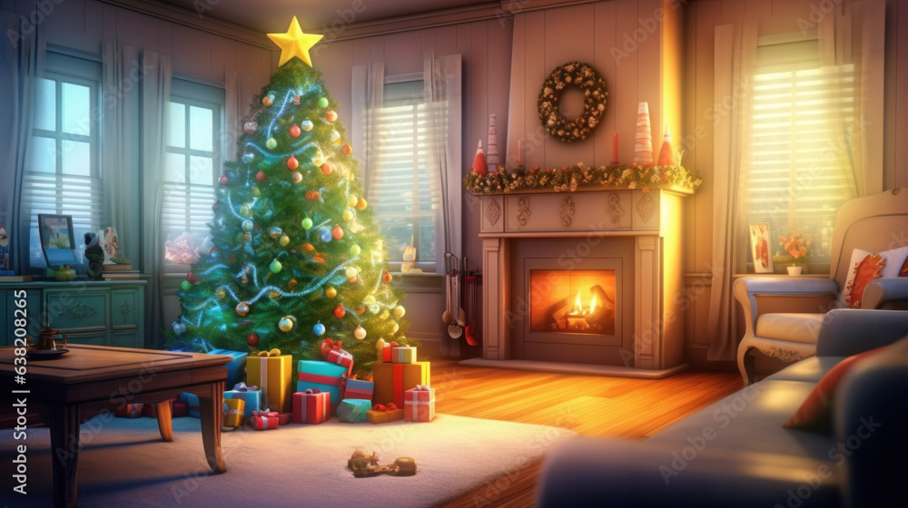 Christmas tree (AI Generated) Christmas tree (AI Generated)