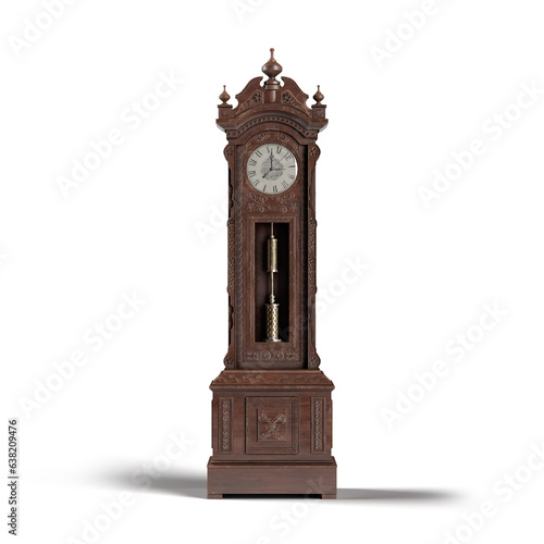 antique chiming clock