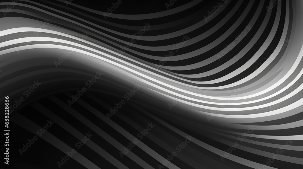 Abstract Wave Pattern in grayscale: An elegant, flowing wave pattern in shades of gray creates a mesmerizing visual effect, perfect for modern design and backgrounds. Abstract Wave Pattern in grayscale: An elegant, flowing wave pattern in shades of gray creates a mesmerizing visual effect, perfect for modern design and backgrounds.