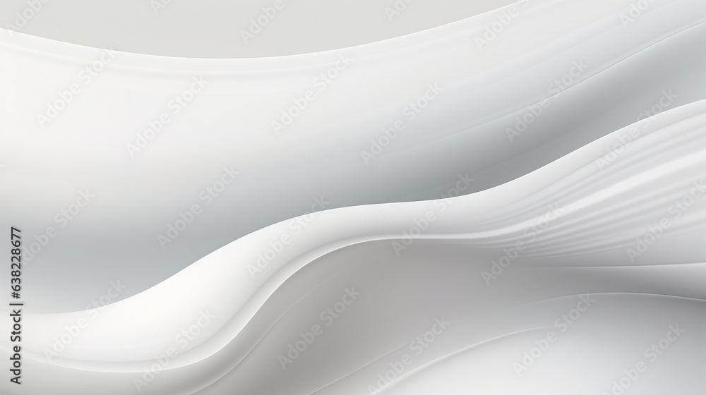 Obraz premium White abstract background with internal texture of waves. The background of a wall. generative ai