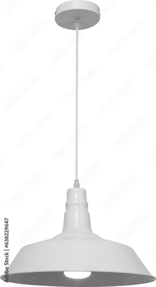 Pendant Light Isolated on white background. Modern interior lighting. Home interior decoration Pendant Light Isolated on white background. Modern interior lighting. Home interior decoration