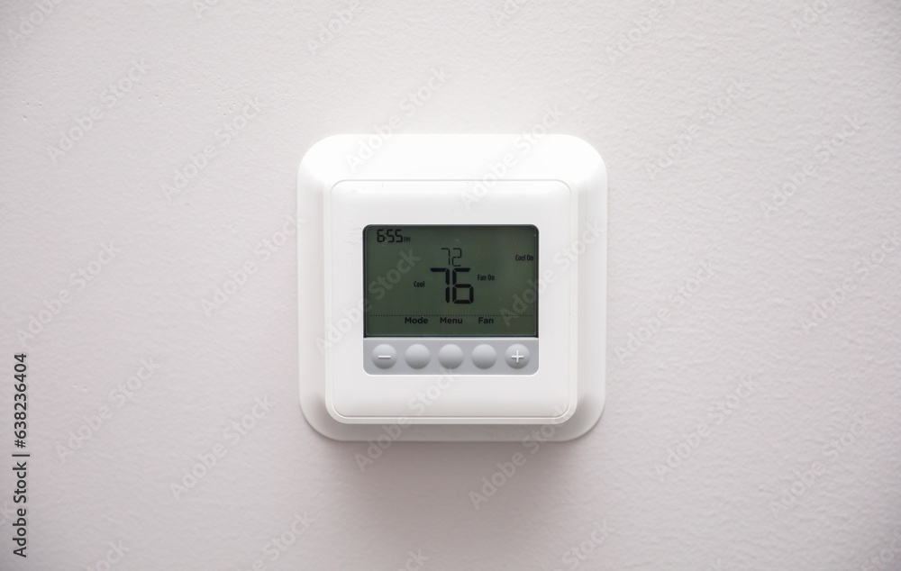 Thermostat: Control and Balance. Symbolizes precision, comfort, regulation, adapting environment. Metaphor for harmony in settings Thermostat: Control and Balance. Symbolizes precision, comfort, regulation, adapting environment. Metaphor for harmony in settings