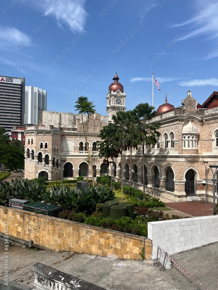 Fototapeta premium Sultan Abdul Samad Building in Kuala Lumpur, Malaysia